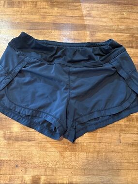 Athleta 2" Inseam Running Shorts Black Size XS (j1)  Pockets